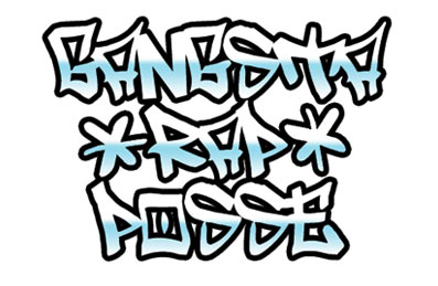 GANGSTA RAP POSSE LOGO